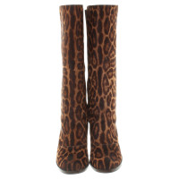 Dolce & Gabbana Stiefel mit Leopardenmuster