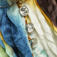 Philipp Plein Colorful tunica di seta