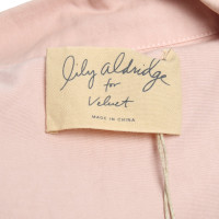 Velvet Jacket/Coat Cotton in Pink