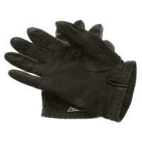 Prada Leather gloves with decorative seam