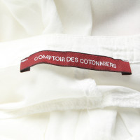 Comptoir Des Cotonniers Top Cotton in Cream