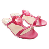 L.K. Bennett Leren sandalen in Pink