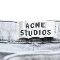 Acne Jeans in lichtgrijs