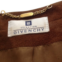Givenchy giacca di pelle scamosciata