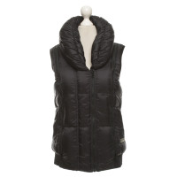 Closed Down vest in black