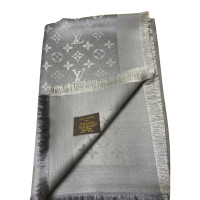 Louis Vuitton Monogram Shine cloth in silver / grey