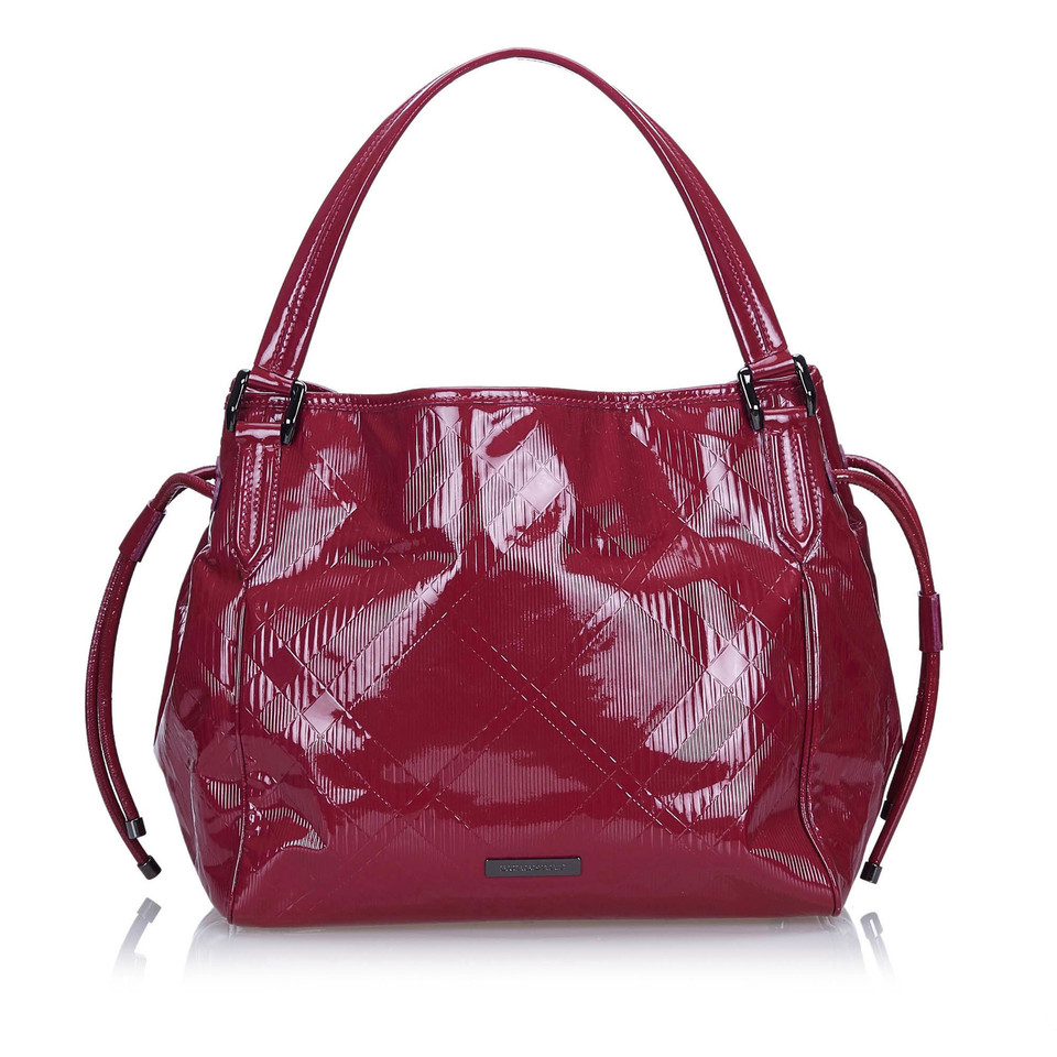 Burberry Tote Bag patent leather