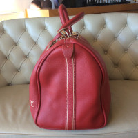 Louis Vuitton Keepall 50 Leather in Red