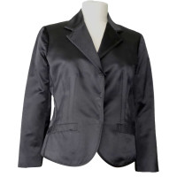 Prada Blazer aus Seide in Schwarz