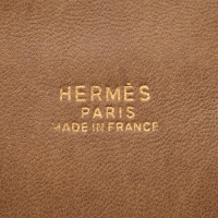 Hermès Bolide 35 aus Leder in Braun