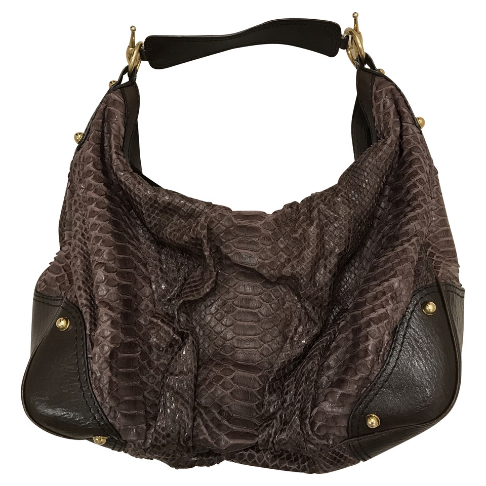 Gucci Python leather Hobo bag - Buy Second hand Gucci Python leather ...