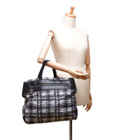 Chanel Karierte Nylon-Tote Bag