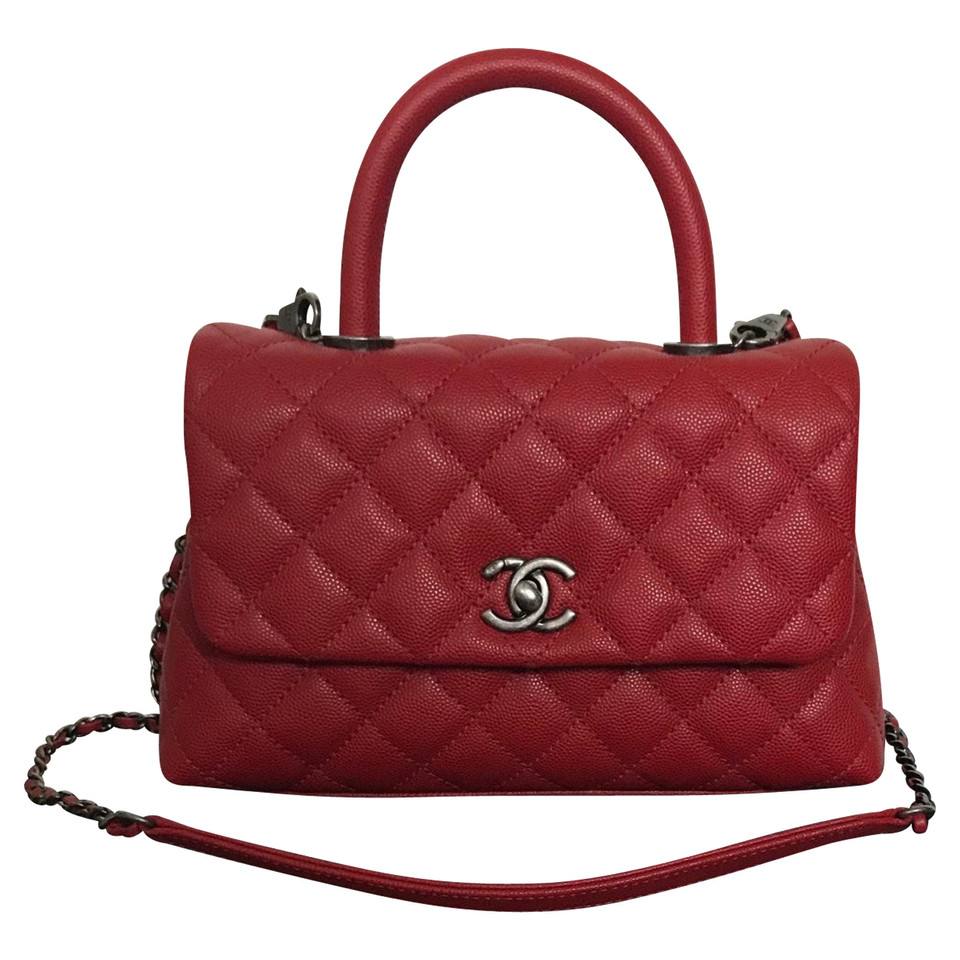 Chanel Coco Leather in Red