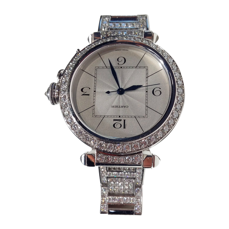 Cartier Horloge « Pacha » l'or blanc
