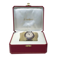 Cartier Uhr "Pasha" aus Weißgold
