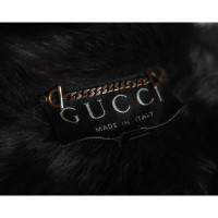 Gucci suede fur coat