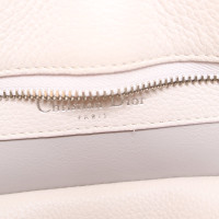 Christian Dior Handtasche aus Leder in Beige