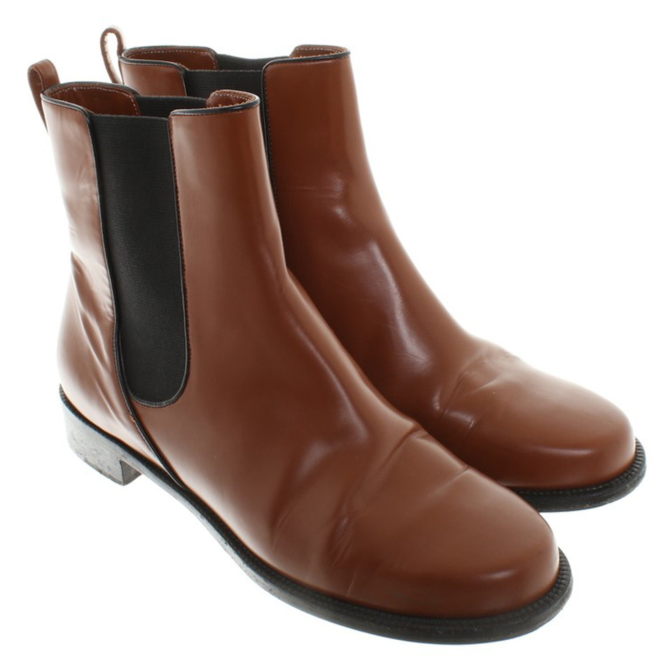 Bally Chelsea Boots in Braun