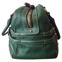 Gucci Boston Bag Leather in Green