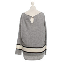 Dear Cashmere Sweater with striped pattern