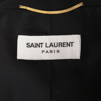 Saint Laurent Blazer in Lana in Nero