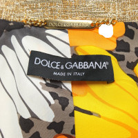 Dolce & Gabbana Goldfarbene Jacke