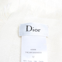 Christian Dior Scarf in white