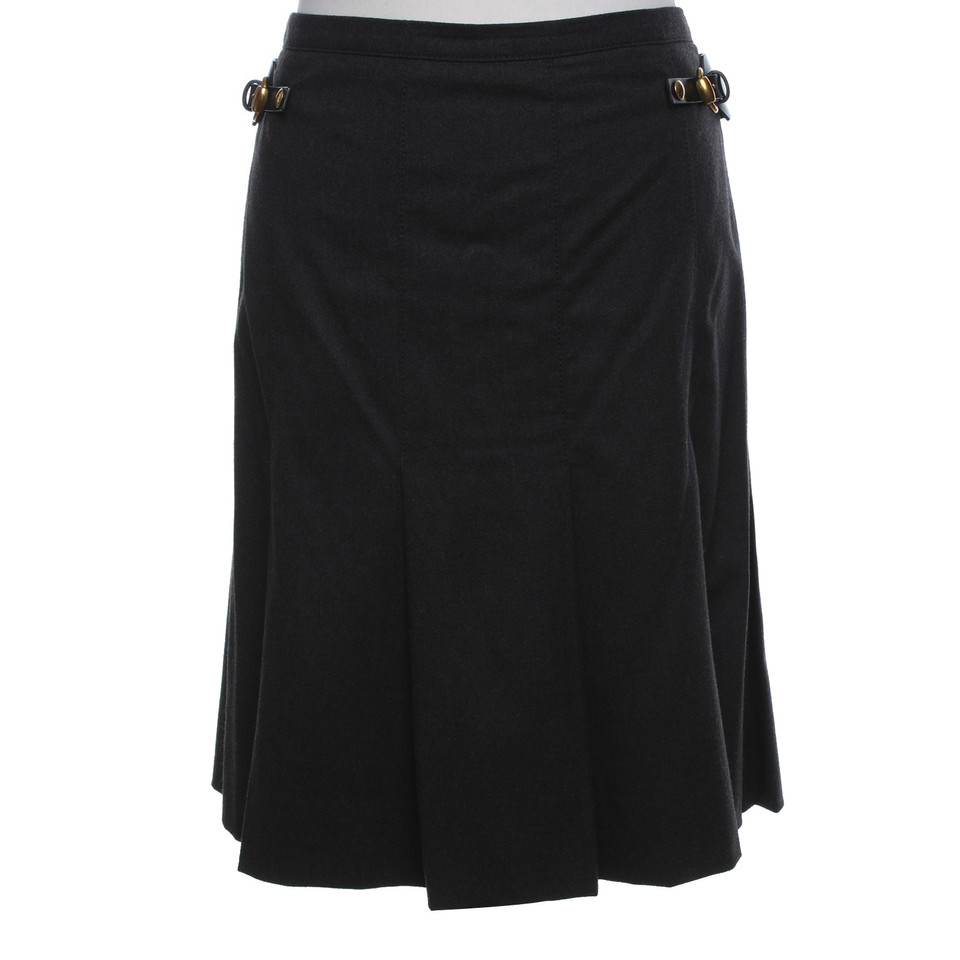 Gucci Pleated skirt made of new wool
