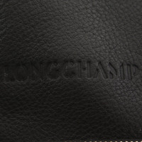 Longchamp Ledertasche in Schwarz