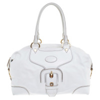 Tod's Leather handbag in cream white