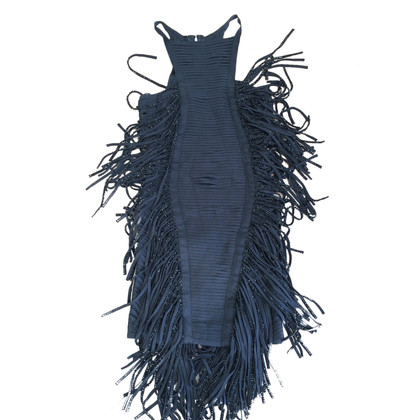 Hervé Léger Robe à franges