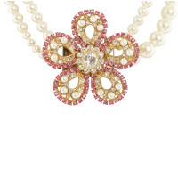 Miu Miu Chaîne avec des bijoux de perles