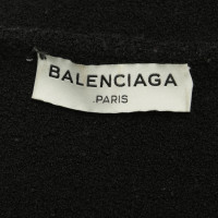 Balenciaga Kleed je in zwart met peplum