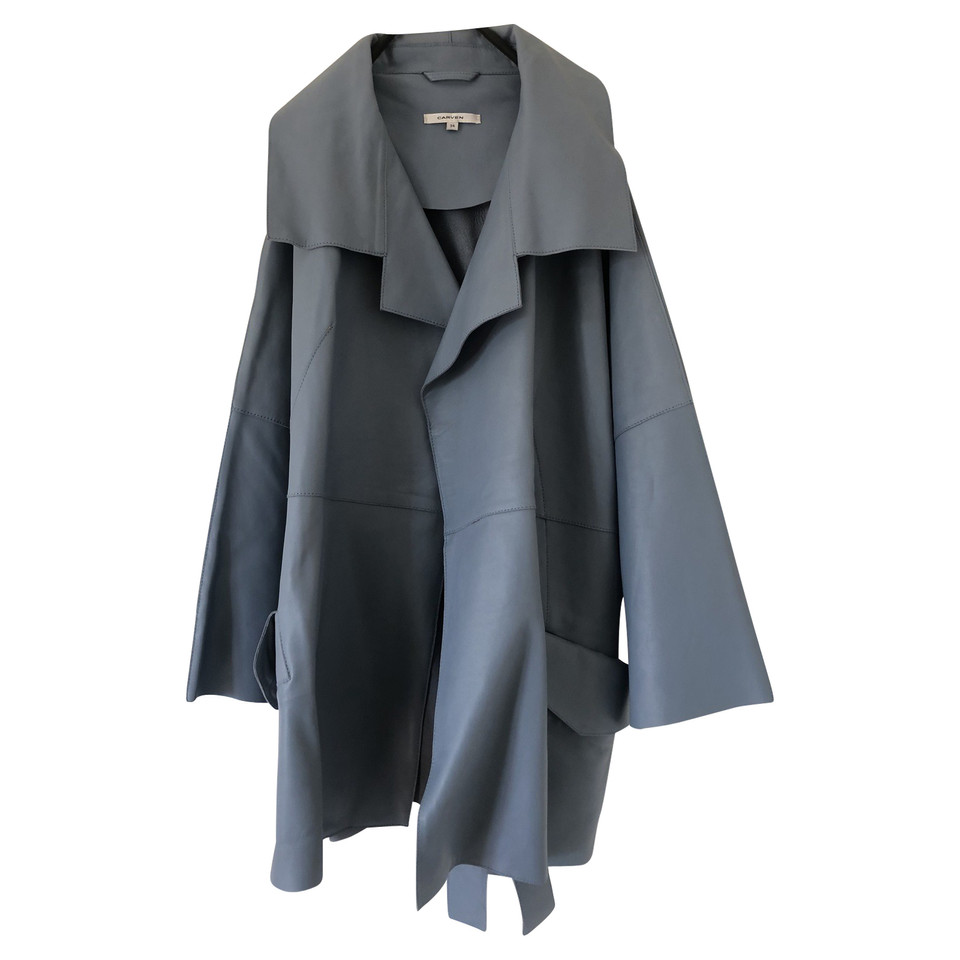 Carven Giacca/Cappotto in Pelle