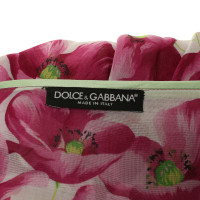 Dolce & Gabbana Oberteil mit Blumenprint