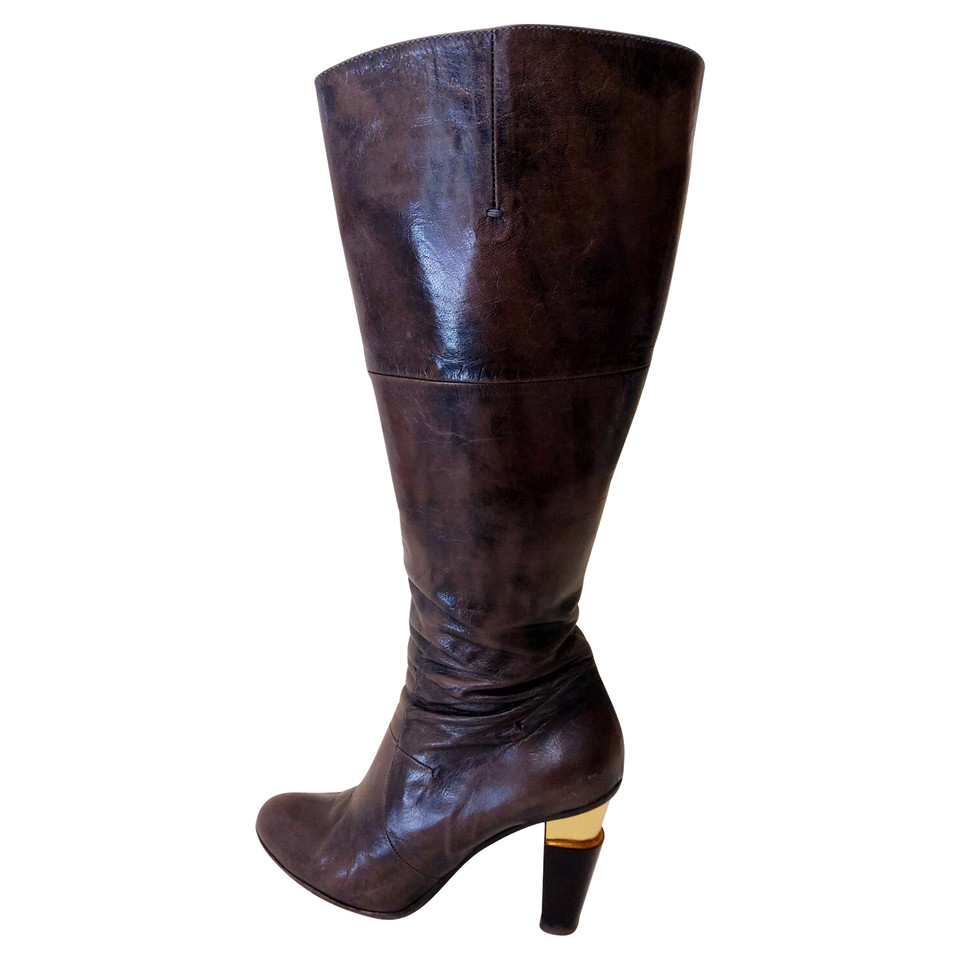 Fabi Boots Leather in Brown