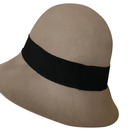 Stella McCartney Hut/Mütze aus Wolle in Beige