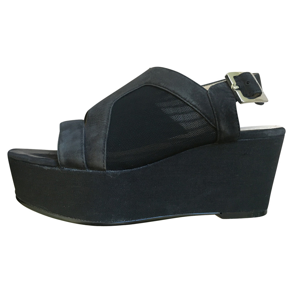 Calvin Klein Sandalen met plateauzool