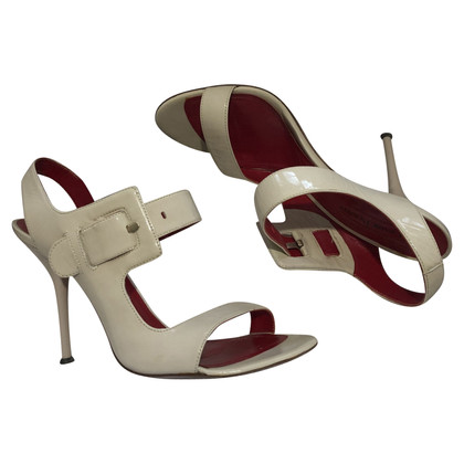 Cesare Paciotti Pumps/Peeptoes Patent leather in Beige