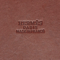 Hermès Herbag 31 Canvas in Bruin