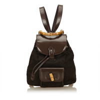 Gucci Bamboo Backpack in Marrone