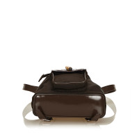 Gucci Bamboo Backpack in Marrone