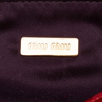 Miu Miu Patent Leather Clutch