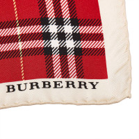 Burberry Checked silk scarf
