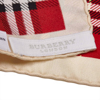 Burberry Checked silk scarf