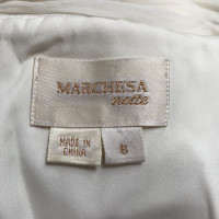 Marchesa Trägerloses Seidenkleid