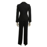Armani Collezioni Trouser suit with chalk stripes