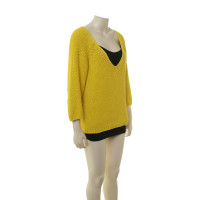 Humanoid Pullover in maglia giallo