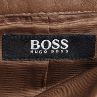 Hugo Boss Leather pants in brown