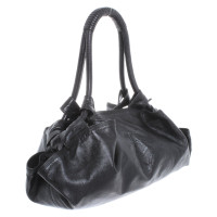 Loewe Handtasche aus Leder in Schwarz